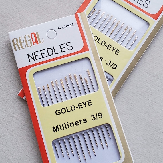 Self-Threading Hand Sewing Needles - Simple & Easy for Low Vision, 12 needle