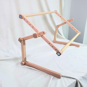 Scroll easy clip frame for Cross Stitch Lap Stand 8&quot; - 10&quot; ( 20cm - 24cm ) Needlework tools, Craft supplies Christmas Gifts for mom, sister