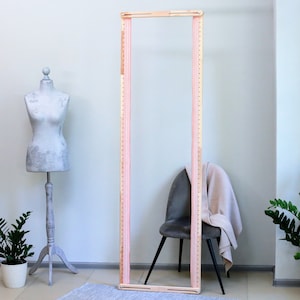 Large Embroidery Frame for Professional Needlework | Wood tapestry slate frame 78&quot; x 24&quot; (2m x 0,6m) craft supplies for very big needlepoint