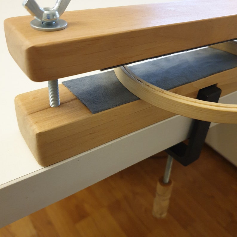 Embroidery Clamp Cross Stitch Stand Hoop for Hand Embroidery Etsy