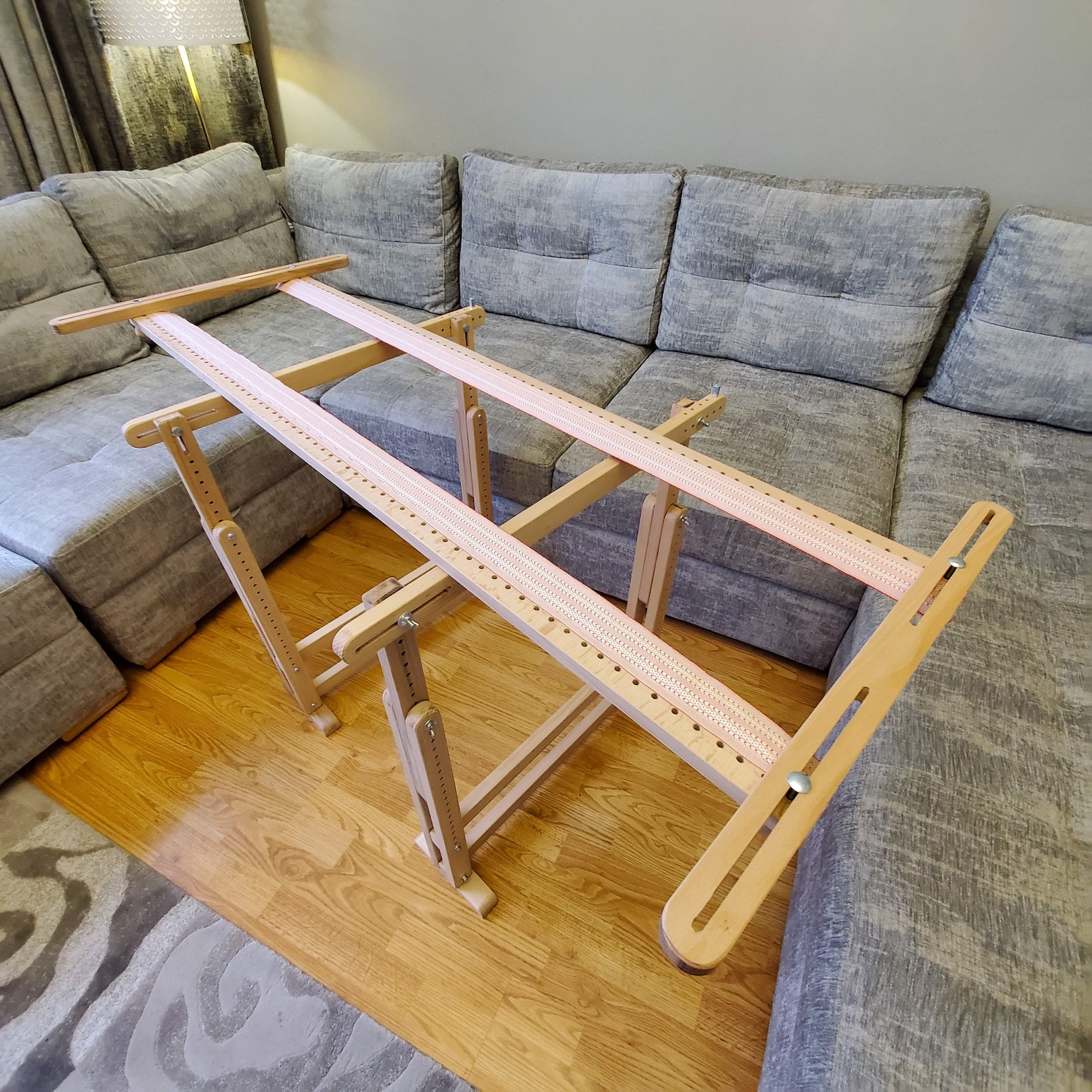 Tambour Embroidery Large Frame and Trestles 24 Etsy