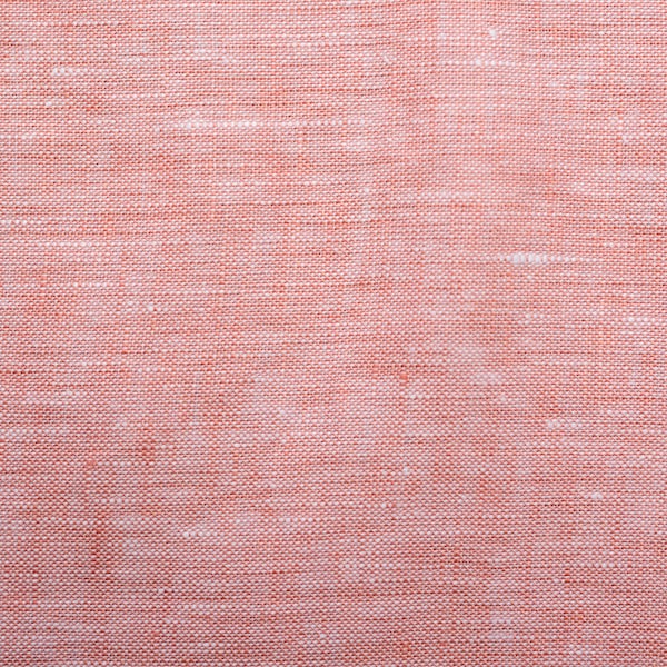 1/2 Yard Organic Linen Fabric, Birch Organic, 100 % Organic Linen, Yarn Dyed Linen Dusty Rose /Cream