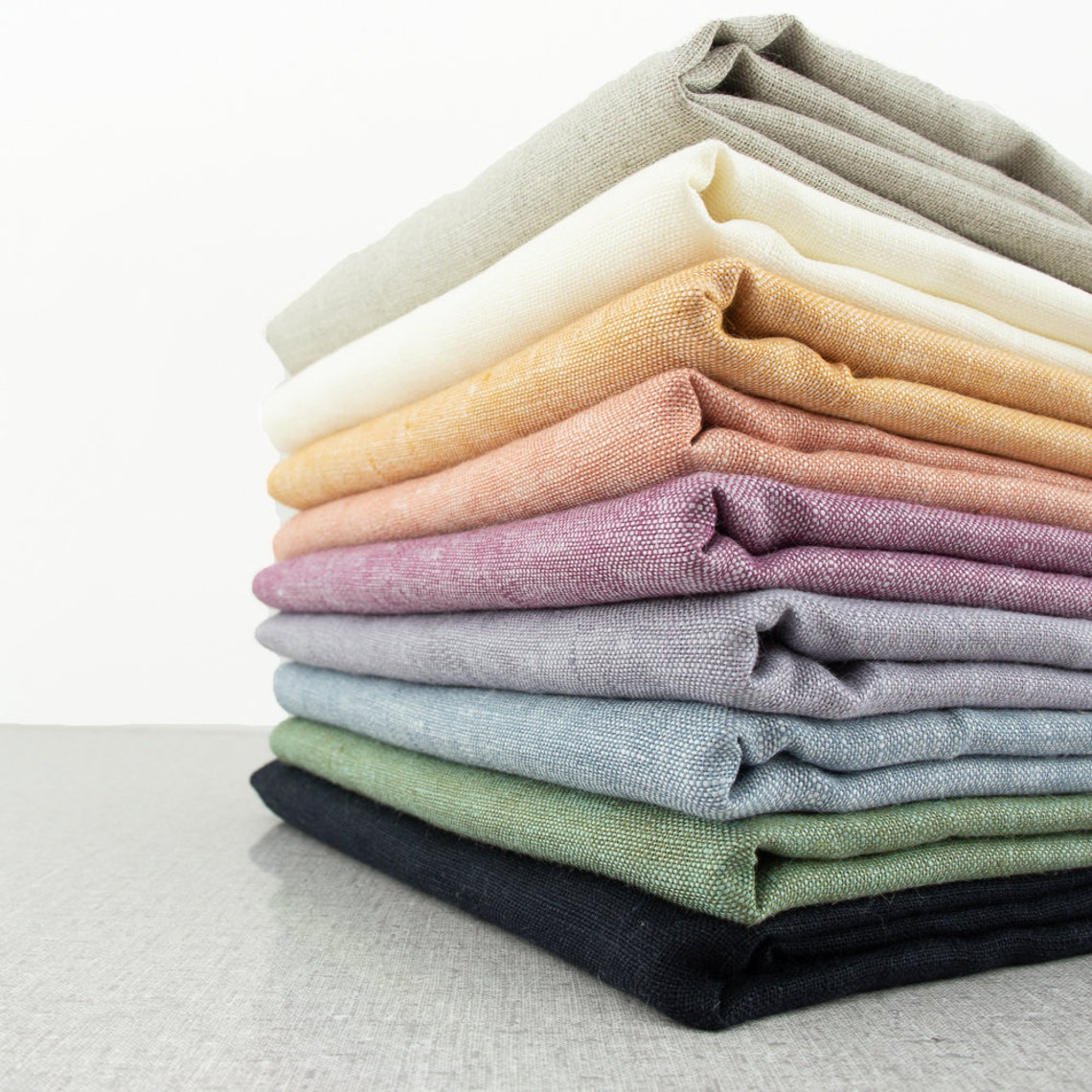 1/2 Yard Organic Linen Fabric Birch Organic 100 Organic Etsy