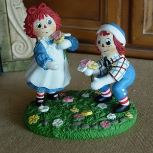 Raggedy Ann and Andy &quot;Just for You&quot; The Danbury Mint