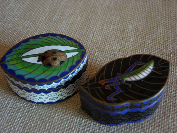 Mini Cloisonne Bug Boxes (Set of Two) - image 7