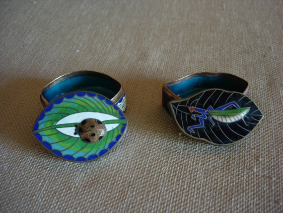 Mini Cloisonne Bug Boxes (Set of Two) - image 2