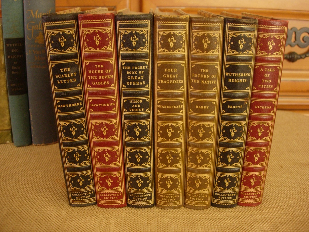 Collectors Edition Pocket Books, Inc. New York set of Seven Books Etsy