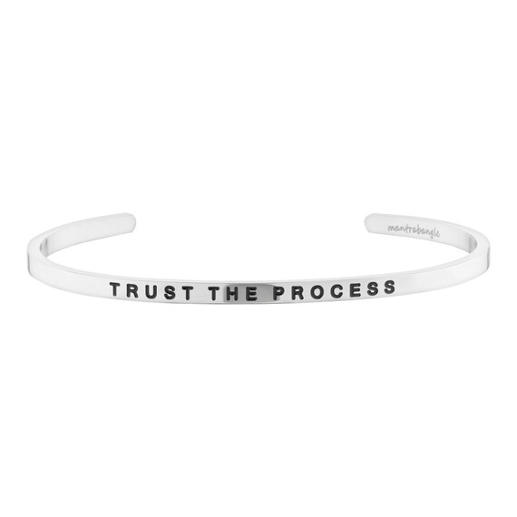 Trust the process bracelet sales