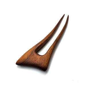 Walnut Wood Hair Fork/ Walnut fork / Wedding Hair Fork / Wooden Hair Pin / Hair Sticks /2 Prong Hair Fork / For Women / Women Gift / For Her