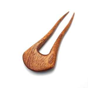 Wooden Hair Fork/ Redwood fork / Wedding Hair Fork / Wooden Hair Pin / Hair Sticks / 2 Prong Hair Fork / For Women / Women Gift / For Her