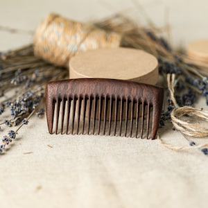 ハンドメイドのプレミアム品質の天然木製ヘアコーム（ハンドルなし）ロングヘアコーム天然木製静電気防止コーム木製コーム女性へのギフト