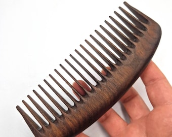 Handgemaakte walnotenhoutkam: