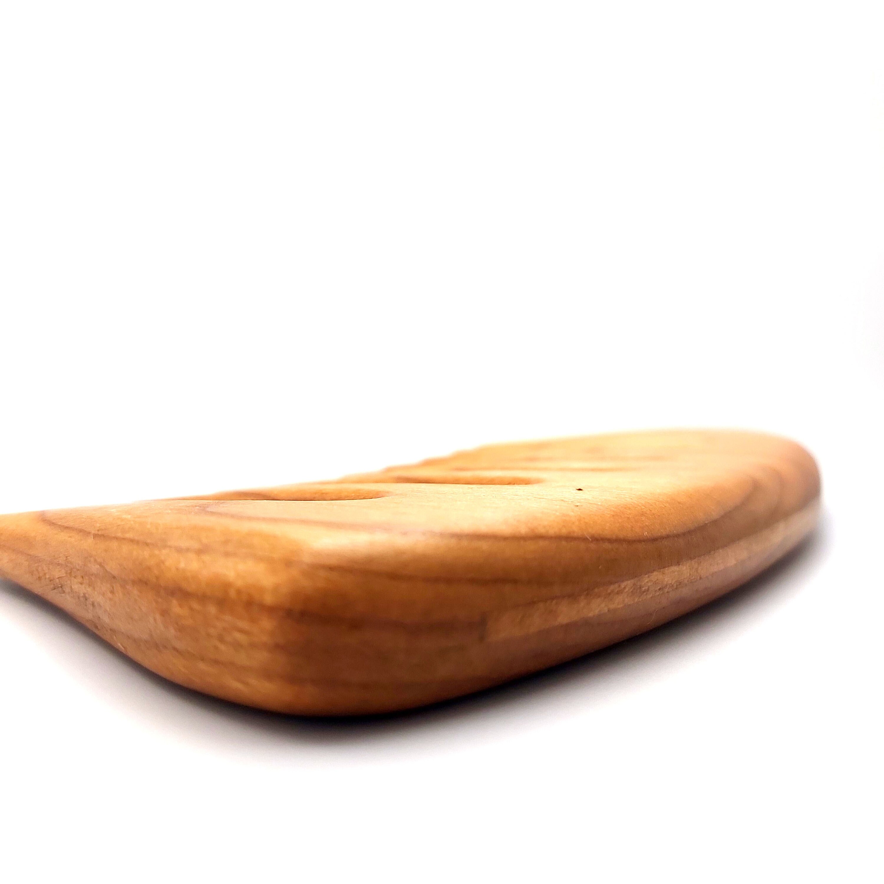Giorgio GIONAT7 - Peine de madera natural grande desenredante para cabello  rizado, bambú y madera de haya para cabello grueso, peine de madera