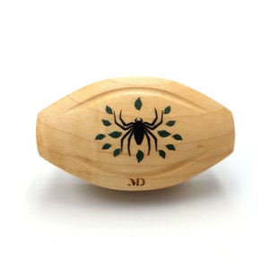 Spinne Holz nachfüllbar Auto Öl Diffusor | Nachfüllbarer Diffusor | Fahrzeug Diffusor | Aromatherapie Diffusor | Frisches | Auto Lufterfrischer