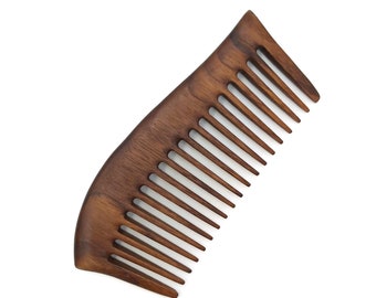 Walnut Pocket Comb / Wooden Hair Comb / Wooden Comb / Comb / Hair Comb / Handmade Comb / Wood Hair Brush / Healthy Hair / Natural Wood