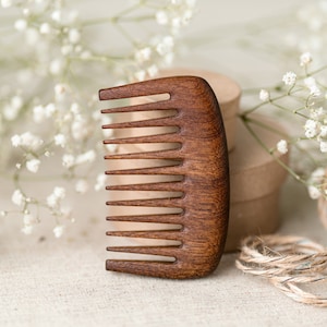 Premium quality Pocket comb redwood/ Wooden Hair Comb / Hair Comb / Handmade Comb / Wood Hair Brush / Healthy Hair / Natural Wood