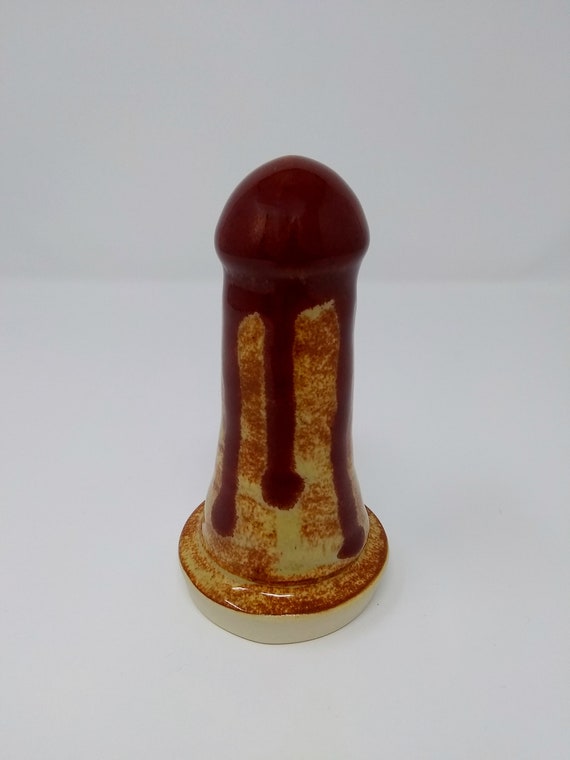 ADULT SEX TOY - Dripping Deep Fireslip - Handmade Ceramic #195
