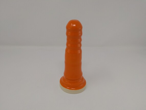 ADULT SEX TOY - Mandarin Orange - Handmade Ceramic #328