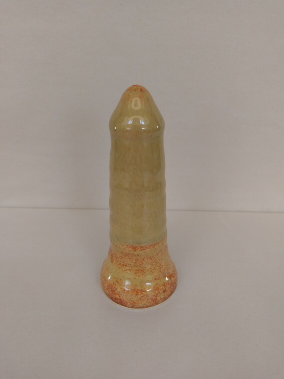 ADULT SEX TOY - Albany Brown Slip - Handmade Ceramic #32