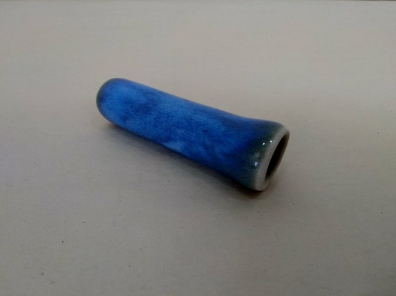 CHILLUM - Sky Blue Standard - Handmade Ceramic #630