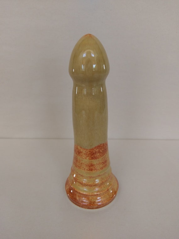 ADULT SEX TOY - Albany Brown Slip - Handmade Ceramic #31