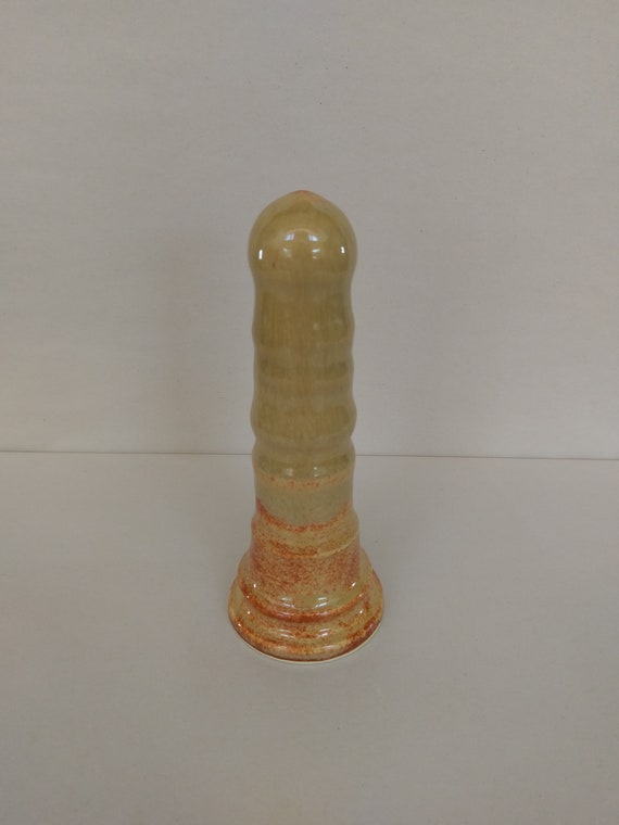 ADULT SEX TOY - Albany Brown Slip - Handmade Ceramic #26
