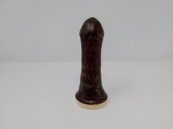 ADULT SEX TOY - Temmoku - Handmade Ceramic #355