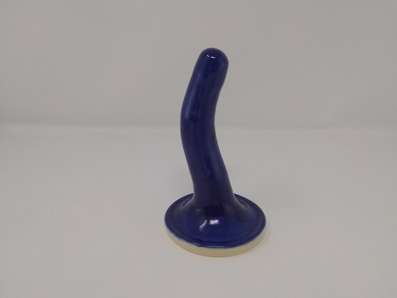 ADULT SEX TOY - Midnight Blue - Handmade Ceramic #324