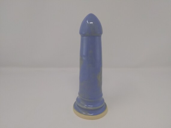 ADULT SEX TOY - Blue Celedon - Handmade Ceramic #317