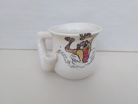WAKE and BAKE MUG - Taz-Mania Inspired "Taz" - Handmade Ceramic #968