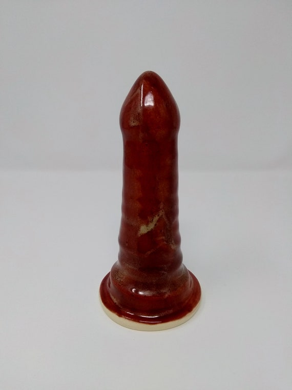ADULT SEX TOY - Albany Firebrick - Handmade Ceramic #203