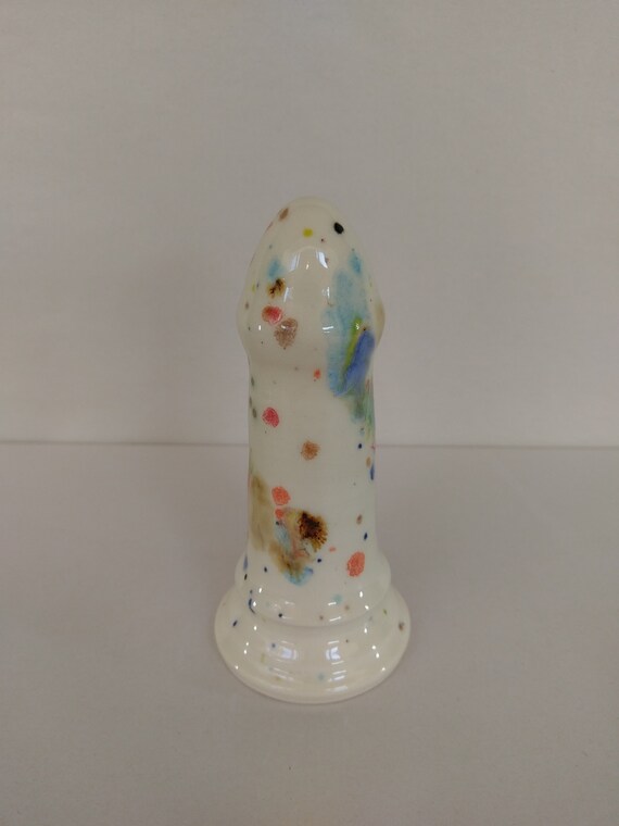 ADULT SEX TOY - Crystal Clear 7 - Handmade Ceramic #97