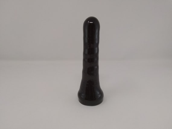 ADULT SEX TOY - Black - Handmade Ceramic #331
