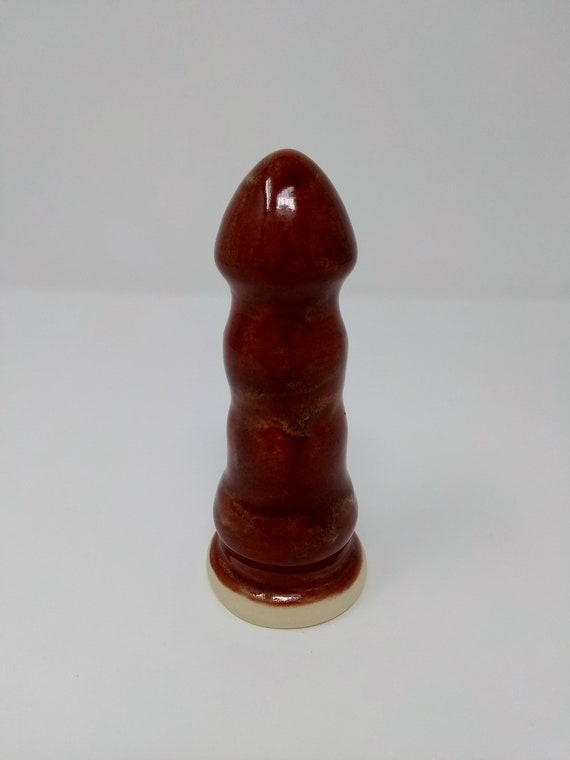 ADULT SEX TOY - Albany Firebrick - Handmade Ceramic #202