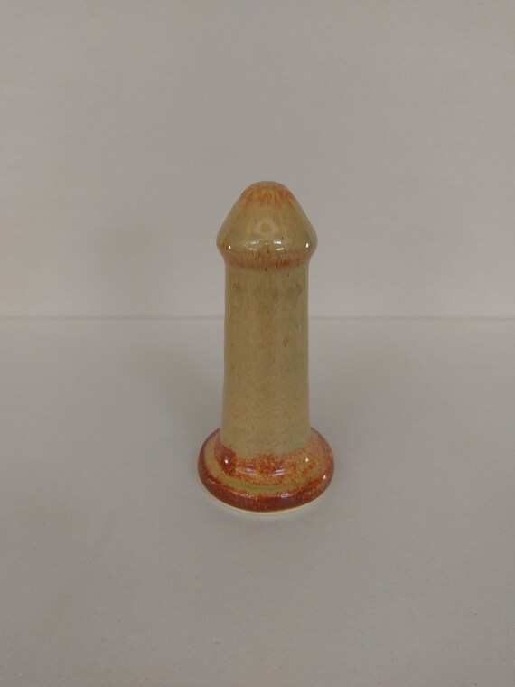 ADULT SEX TOY - Albany Brown Slip - Handmade Ceramic #51