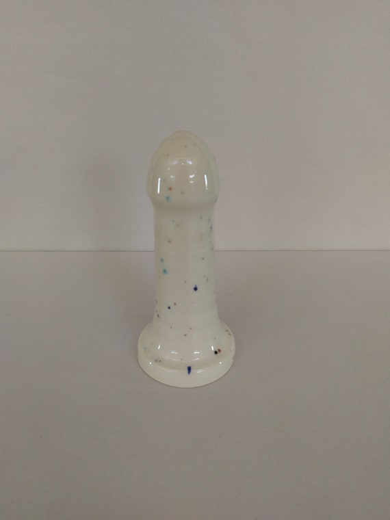 ADULT SEX TOY - Crystal Clear 7 - Handmade Ceramic #86