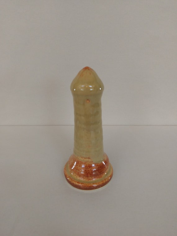 ADULT SEX TOY - Albany Brown Slip - Handmade Ceramic #52