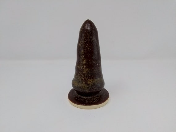 ADULT SEX TOY - Temmoku - Handmade Ceramic #349