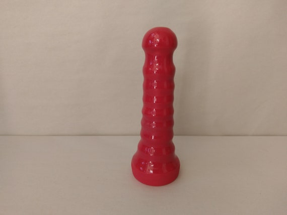 ADULT SEX TOY - Red - Handmade Ceramic #144