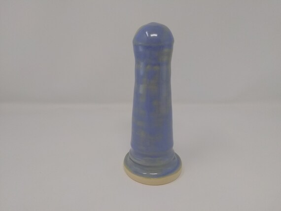 ADULT SEX TOY - Blue Celedon - Handmade Ceramic #316