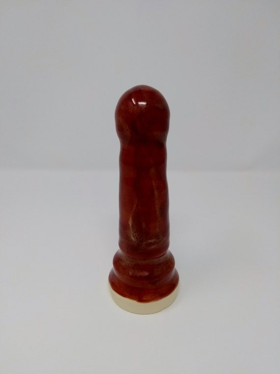 ADULT SEX TOY - Albany Firebrick - Handmade Ceramic #204