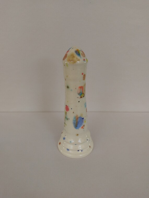 ADULT SEX TOY - Crystal Clear 7 - Handmade Ceramic #68