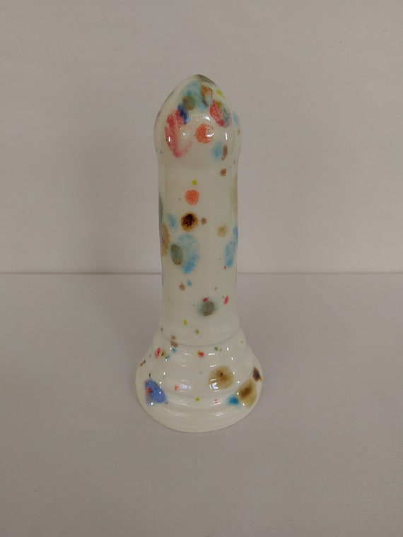 ADULT SEX TOY - Crystal Clear 7 - Handmade Ceramic #102
