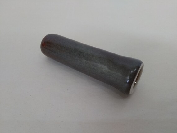 CHILLUM - Iron Lustre Standard - Handmade Ceramic #647