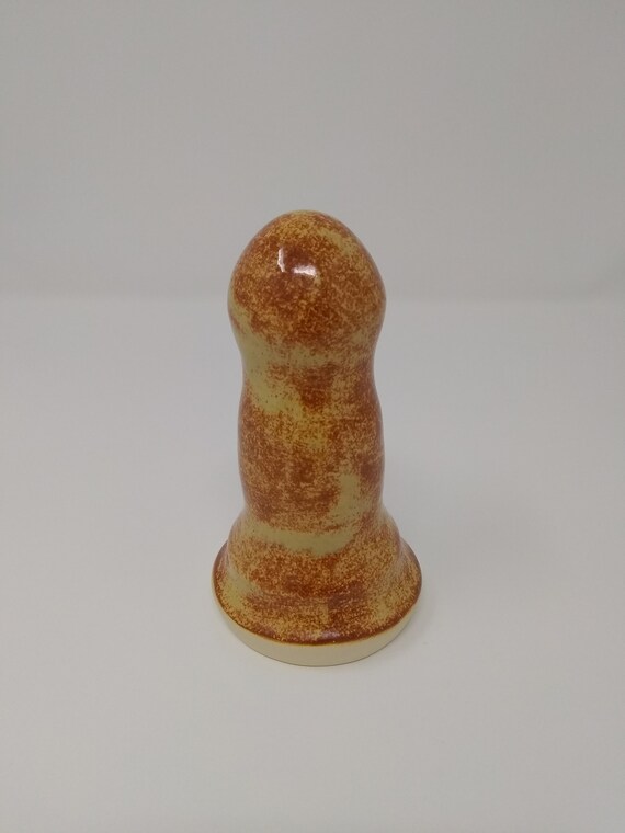 ADULT SEX TOY - Albany Slip Brown - Handmade Ceramic #207