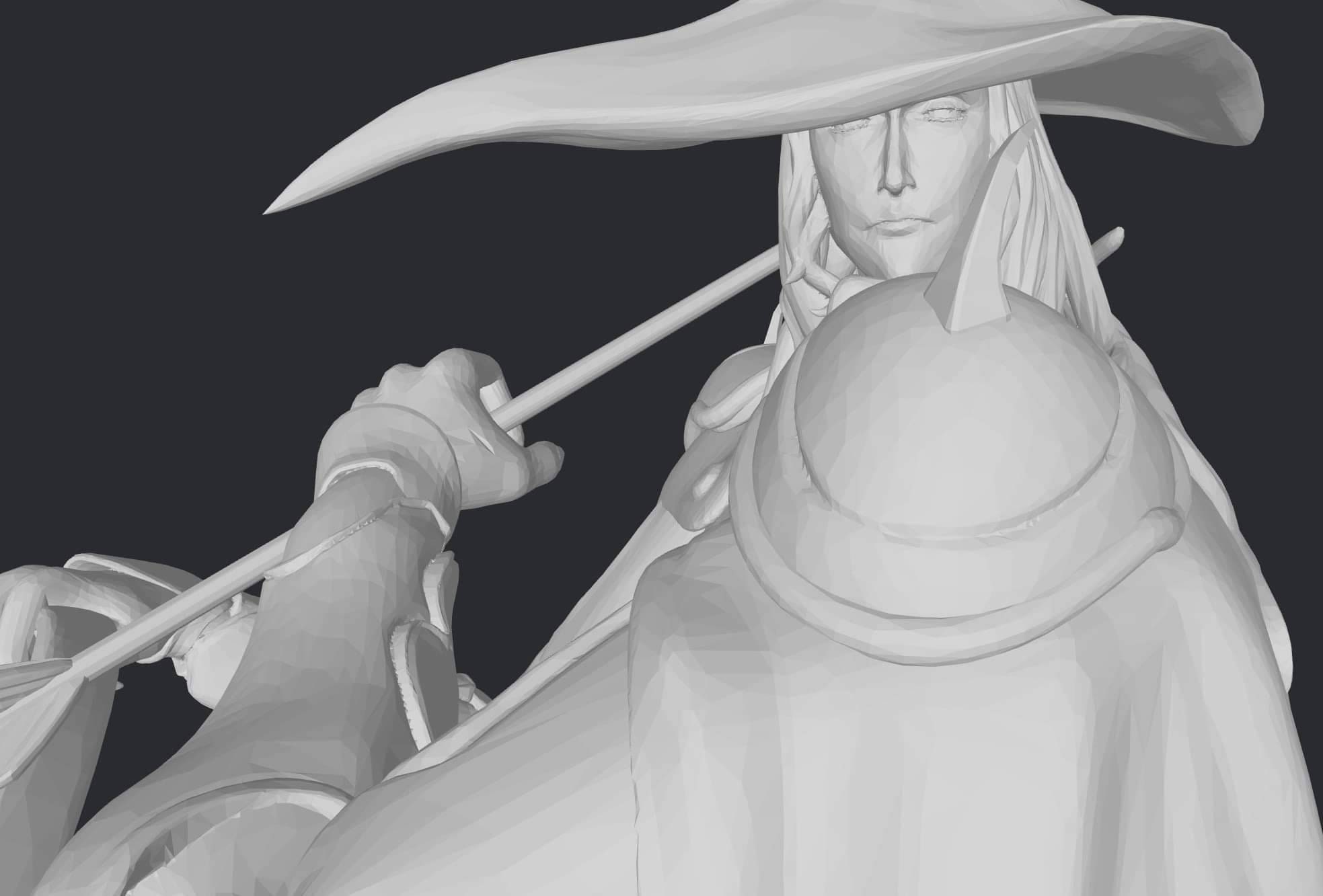 STL file Vampire Hunter D 🧛・Template to download and 3D print・Cults