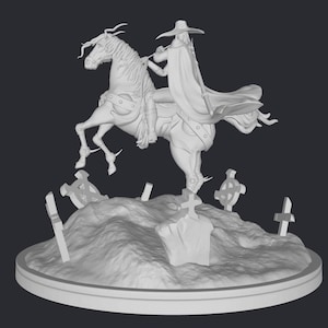 Vampire Hunter D figure STL