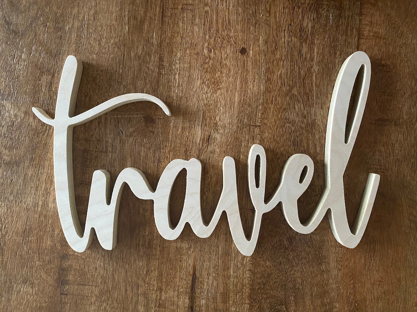 Travel SignTravel Wooden SignTravel Wood SignTravel Cutout | Etsy