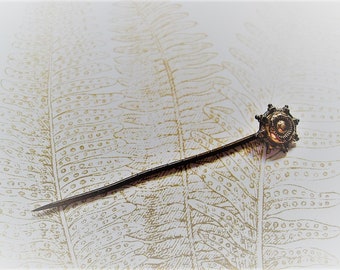 Antique Edwardian 9 Ct Gold Stick Pin Lapel Pin Circa Early 19th Century Cravat Pin