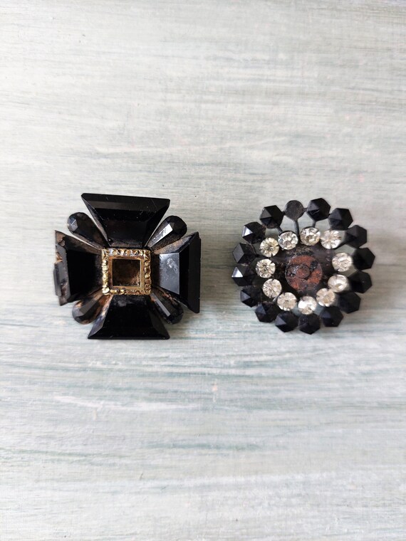 Antique Brooches (damage) for Repurpose or R… Gem